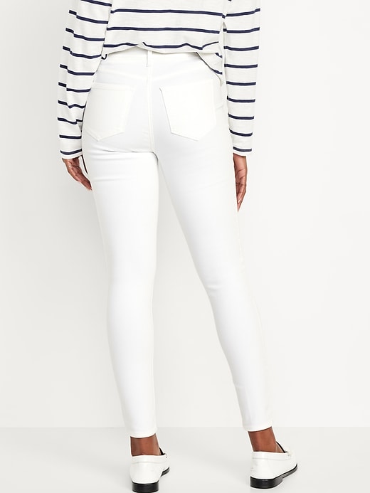 Image number 2 showing, High-Waisted Wow Super-Skinny Jeans