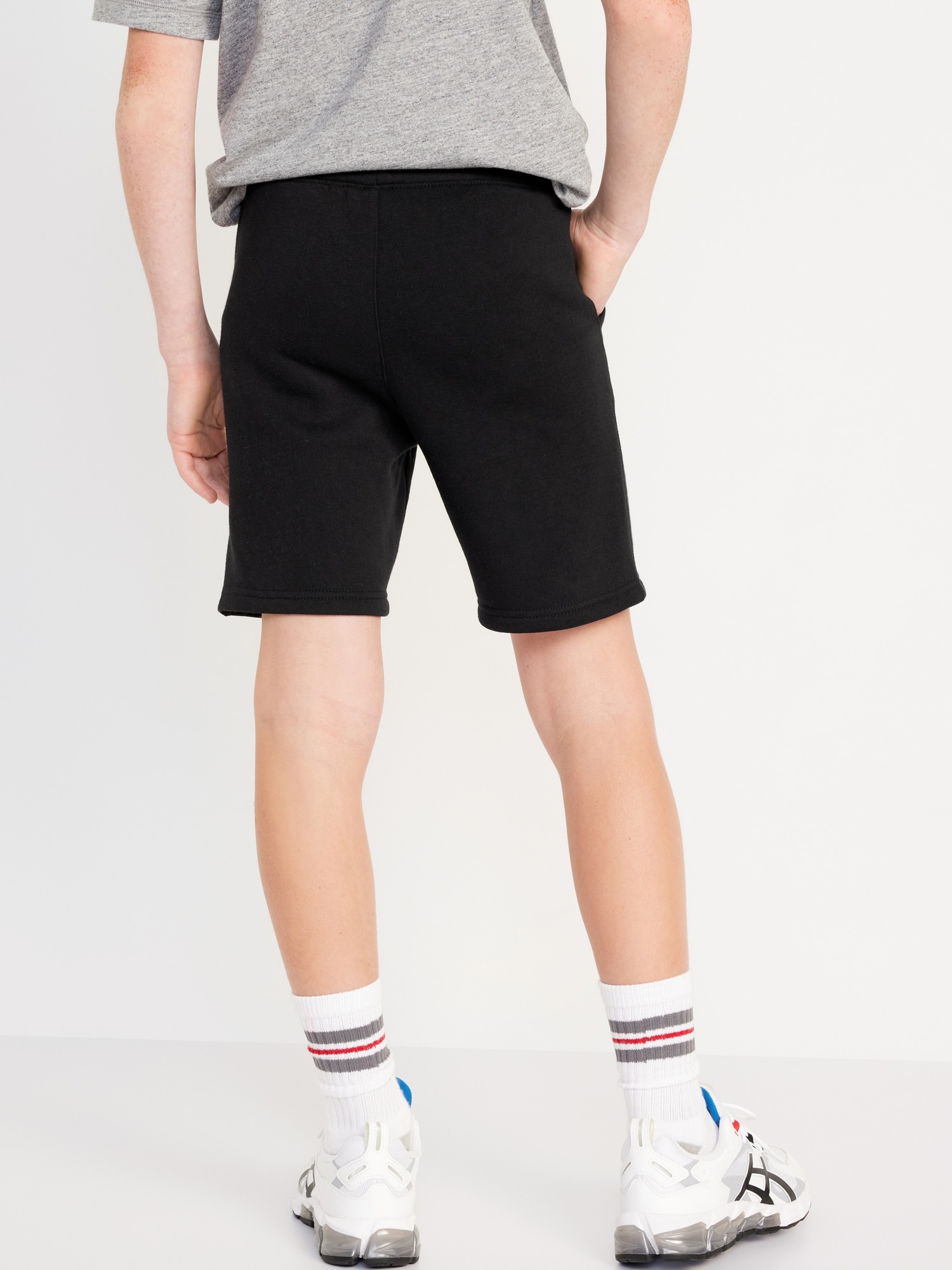 Licensed Graphic Fleece Jogger Shorts for Boys
