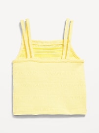 Voir une image plus grande du produit 3 de 3. Camisole ajustée à smocks pour Fille