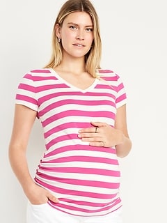 Maternity V-Neck T-Shirt