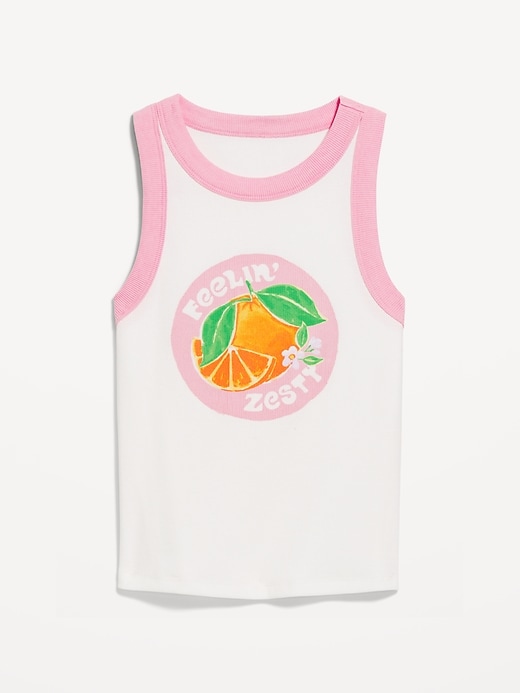 Image number 4 showing, Graphic Crop Tank Top