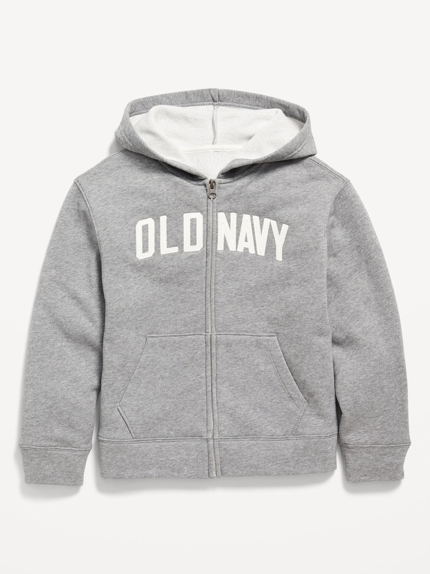 Logo-Graphic Zip-Front Hoodie for Boys