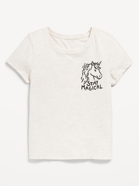 Short-Sleeve Graphic T-Shirt for Girls