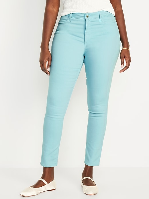 Image number 5 showing, High-Waisted Wow Skinny Jeans