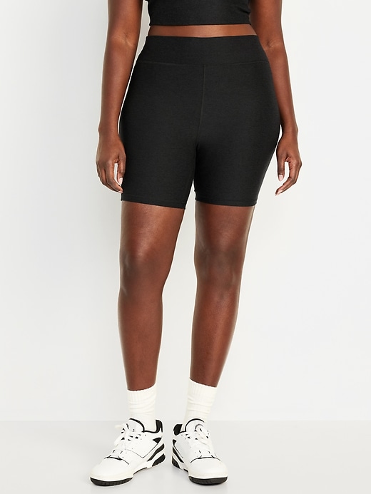 Short De Motard Old Navy Cloud+ Femme, Lavande, Taille S, 6" D'entrejambe - NEUF