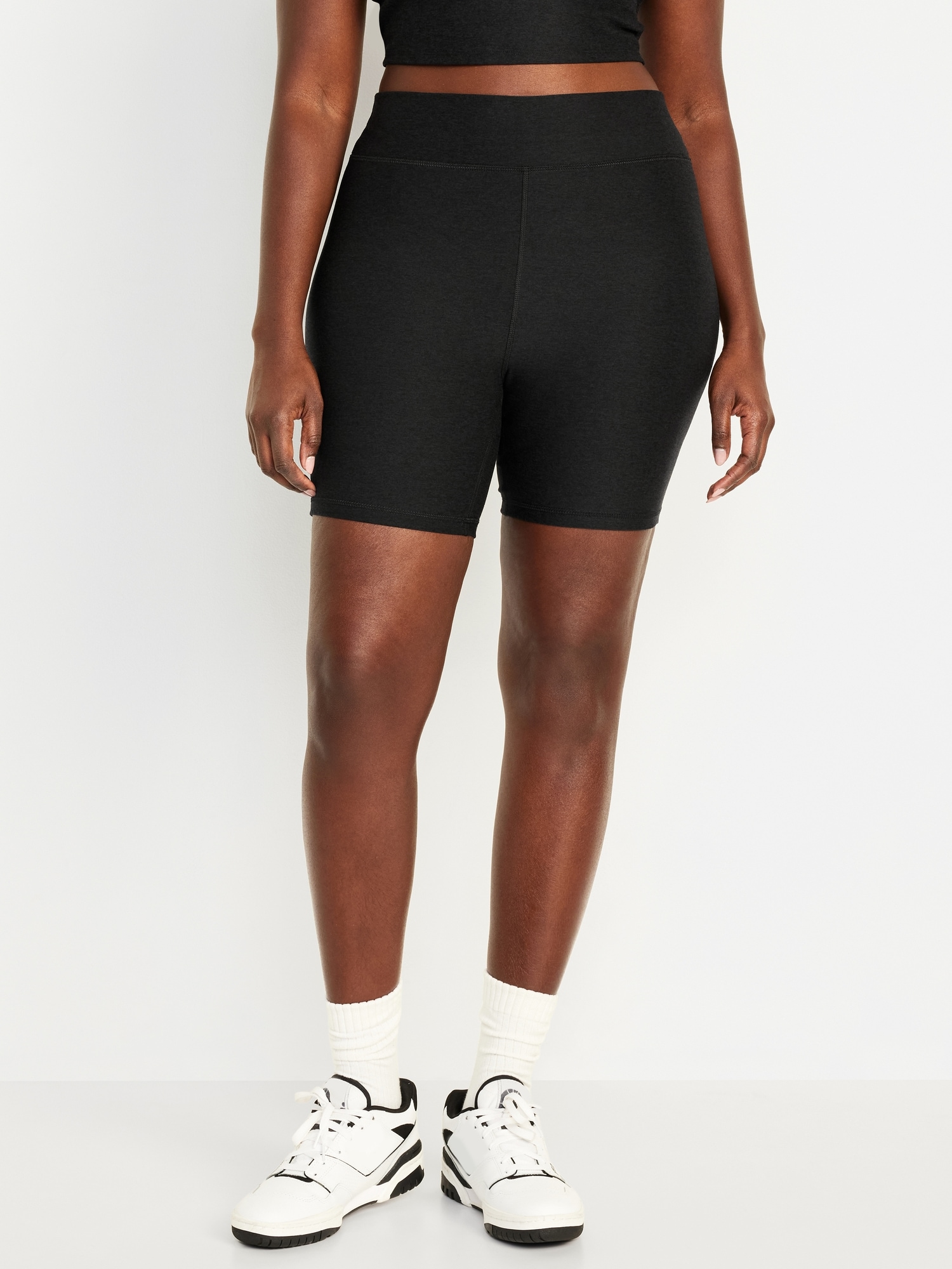 Extra High-Waisted Cloud+ Biker Shorts -- 6-inch inseam