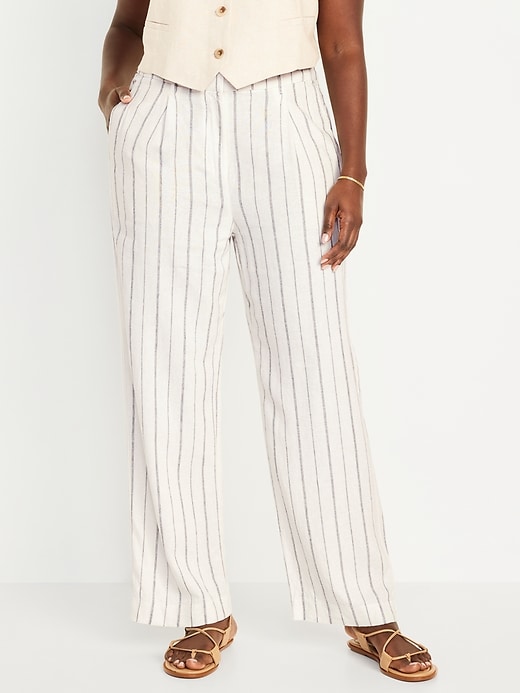 Image number 5 showing, Extra High-Waisted Wide-Leg Taylor Pants