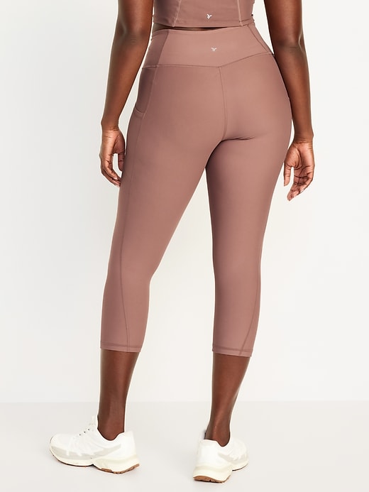 L'image numéro 6 présente Legging PowerSoft à taille haute longueur 3/4