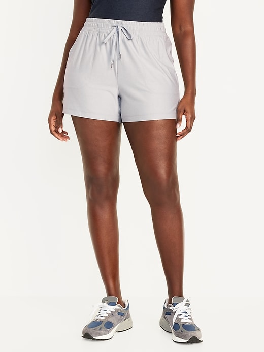 Image number 5 showing, High-Waisted CloudMotion Shorts -- 5-inch inseam