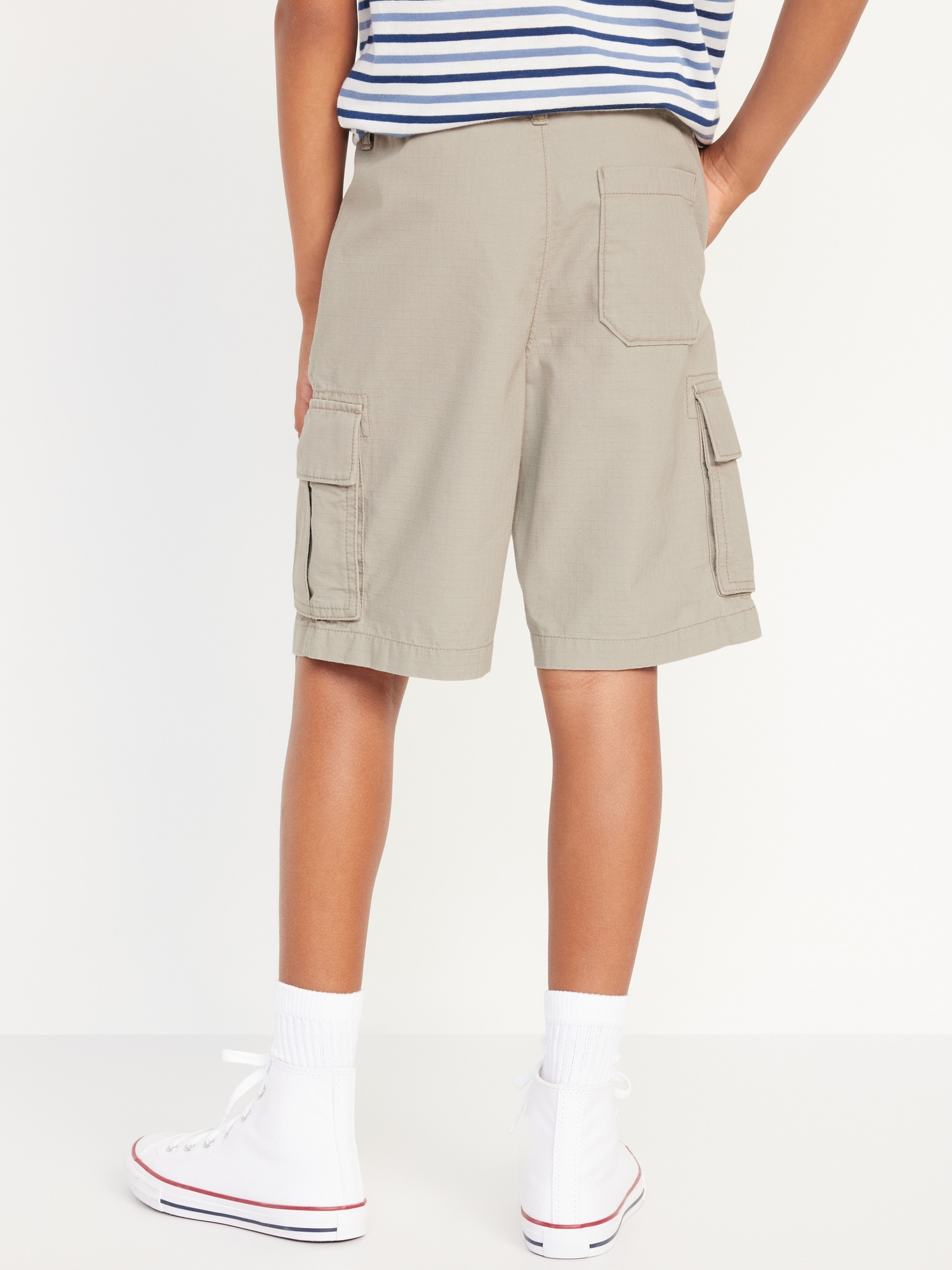 Loose Cargo Shorts for Boys (At Knee)