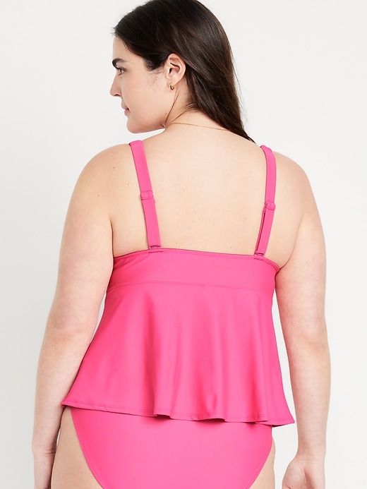 Image number 6 showing, V-Neck Swing Tankini Swim Top