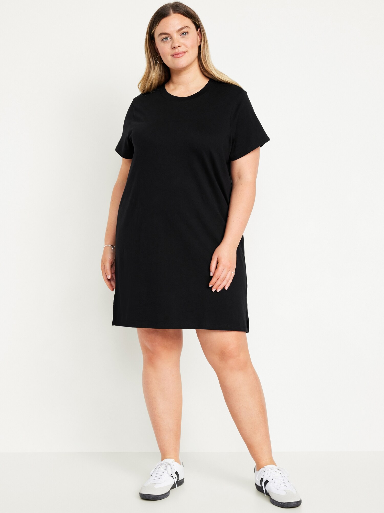 Crew Neck Mini T Shirt Dress Old Navy