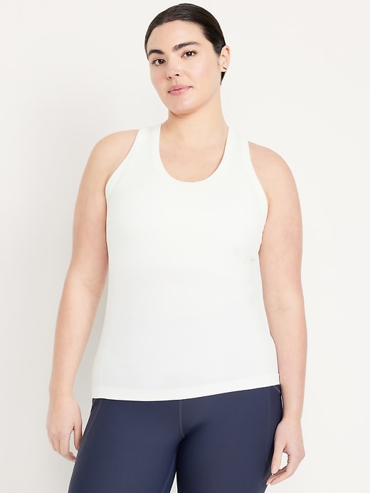 Image number 5 showing, Fitted Seamless Tank Top