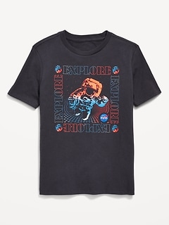 NASA Gender-Neutral Graphic T-Shirt for Kids