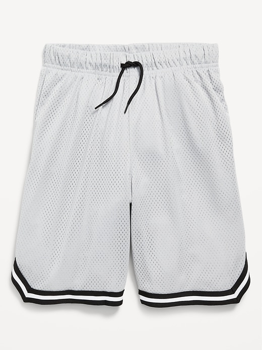 View large product image 1 of 1. Mesh Basketball Shorts for Boys (At Knee)