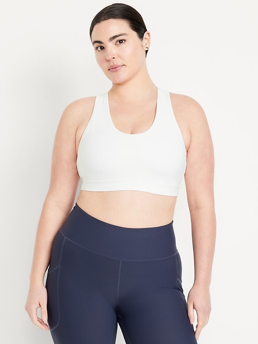 L'image numéro 3 présente Soutien-gorge sport Powersoft à bretelles croisées au dos à maintien moyen pour Femme