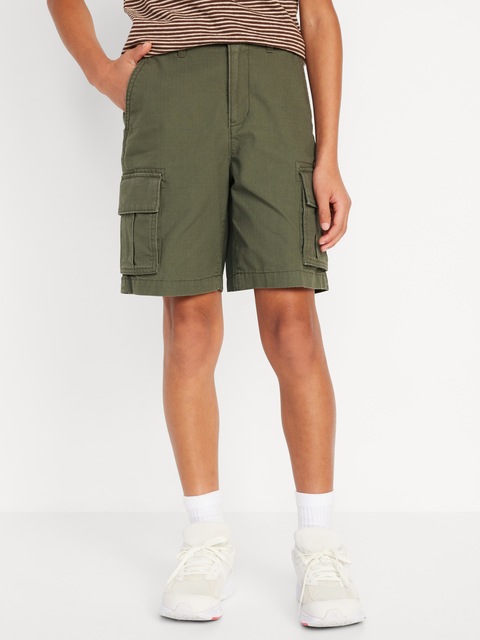 Knee Length Loose Cargo Shorts for Boys