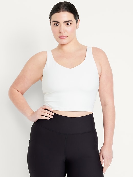 Image number 5 showing, Light Support PowerSoft Longline Sports Bra