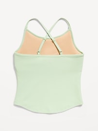 Voir une image plus grande du produit 4 de 5. Camisole PowerSoft ajustée à dos croisé pour Fille