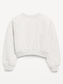 View large product image 4 of 4. Raglan-Sleeve Crew-Neck Sweatshirt for Girls