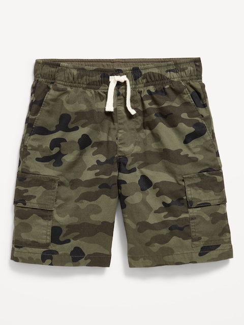 Above Knee Cargo Jogger Shorts for Boys