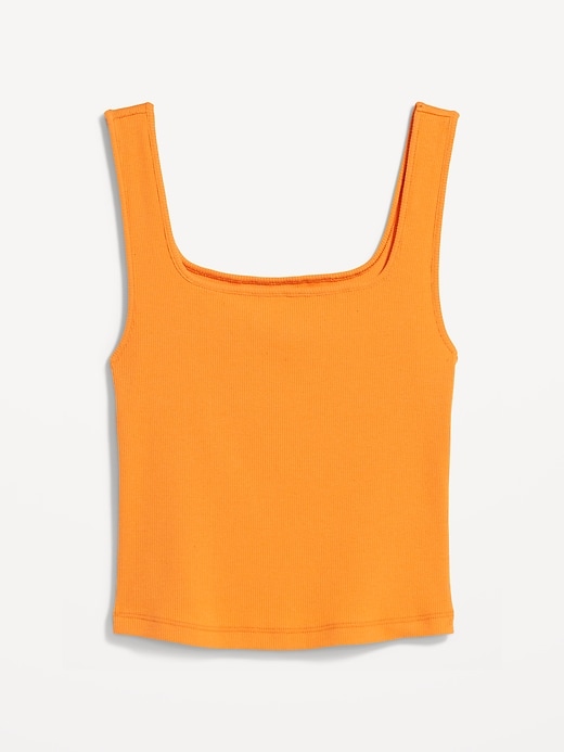 Image number 4 showing, Ultra-Crop Rib-Knit Tank Top