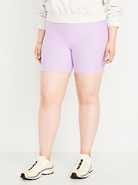 Extra High-Waisted Cloud+ Biker Shorts -- 6-inch inseam