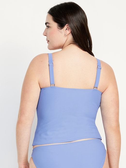 Image number 6 showing, Underwire Tankini Swim Top