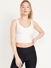 PowerSoft Molded Cup Longline Sports Bra