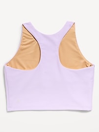 View large product image 4 of 4. PowerSoft Longline Sports Bra for Girls