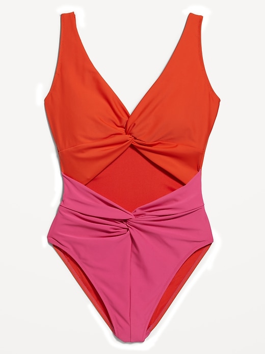 Image number 4 showing, Cutout One-Piece Swimsuit