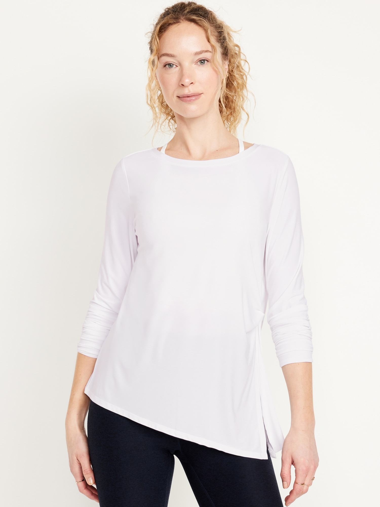 CloudMotion Side-Tie Tunic