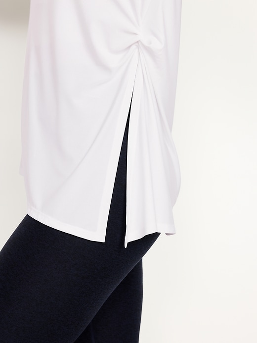 Image number 4 showing, CloudMotion Side-Tie Tunic