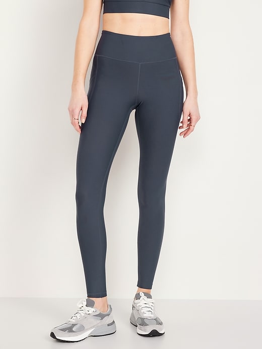 Image number 1 showing, High-Waisted PowerSoft Full-Length Leggings