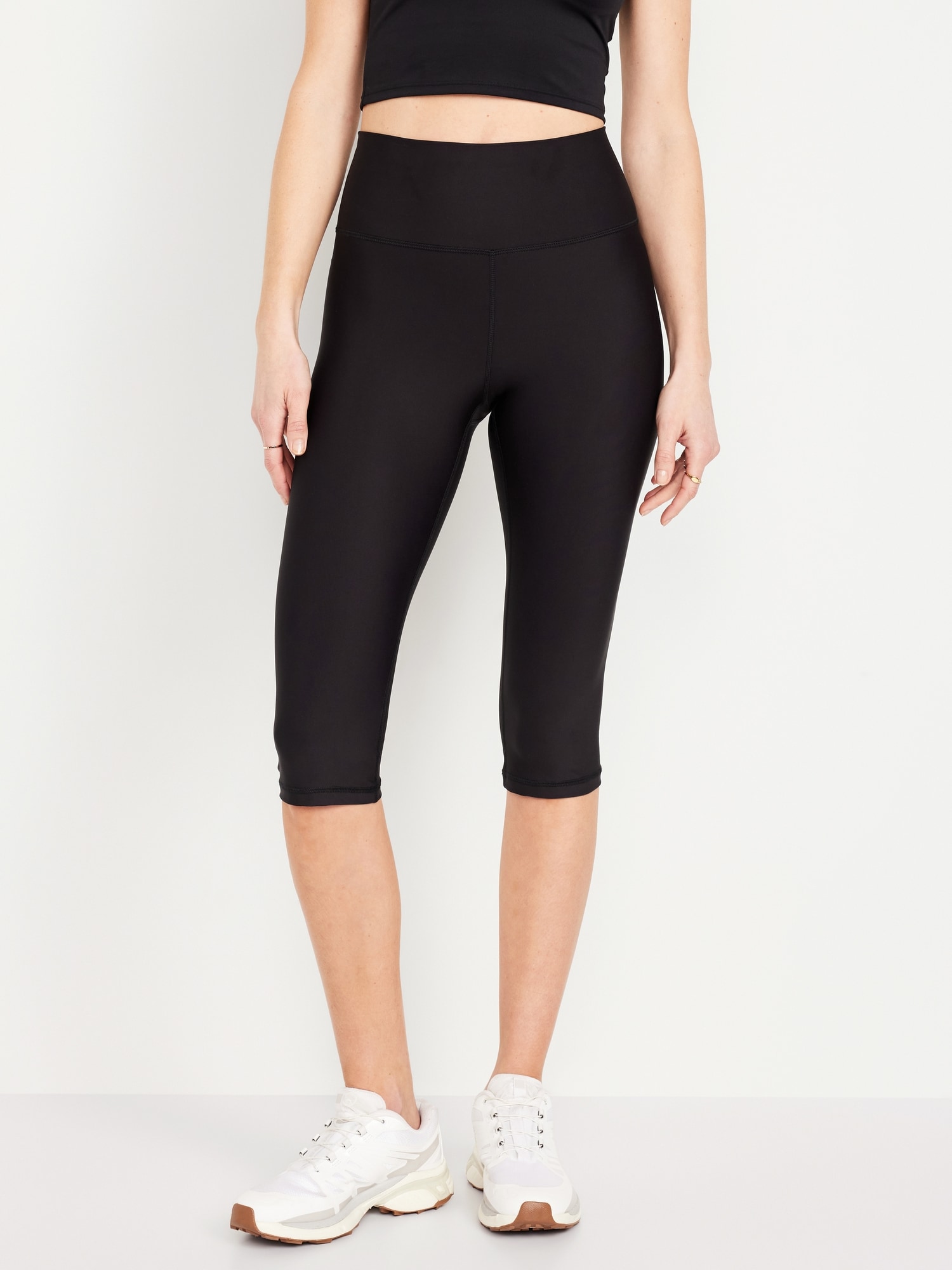 Old Navy High-Waisted PowerSoft Crop Leggings -- 16-inch inseam