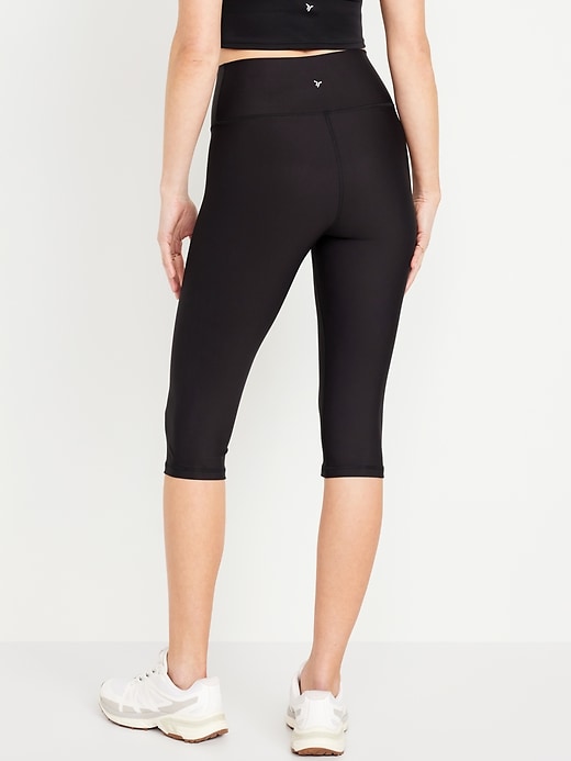 Image number 2 showing, High-Waisted PowerSoft Crop Leggings