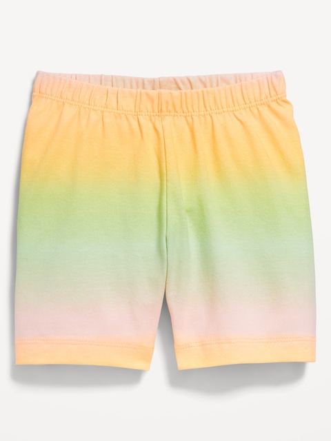 Printed Biker Shorts for Toddler Girls