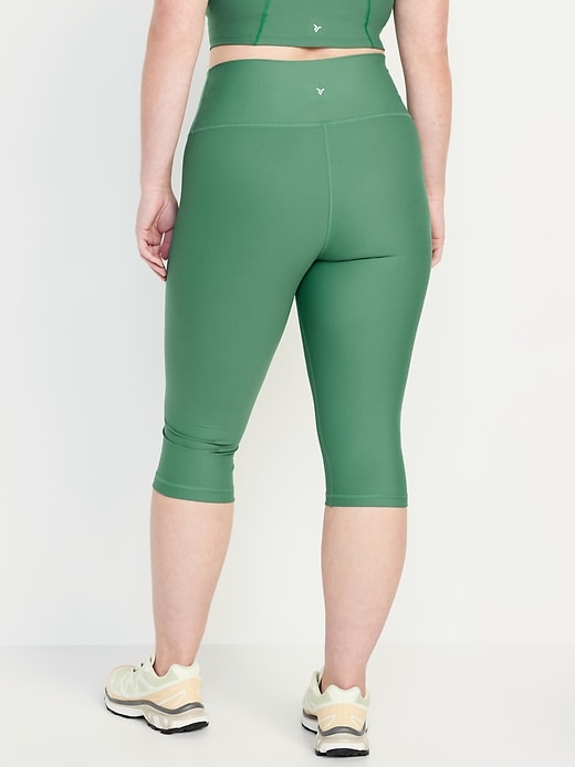 Image number 6 showing, High-Waisted PowerSoft Crop Leggings