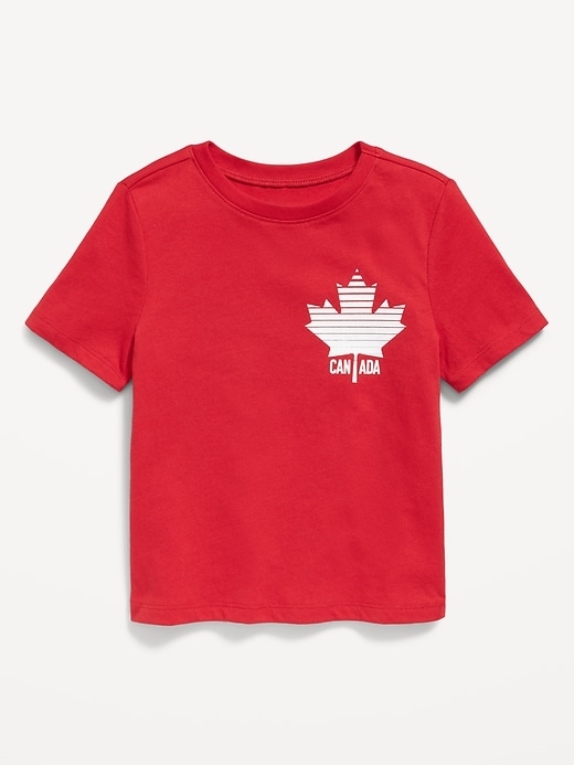 View large product image 1 of 2. Matching Unisex Short-Sleeve Graphic T-Shirt for Toddler