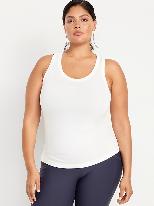 Image number 7 showing, Fitted Seamless Tank Top