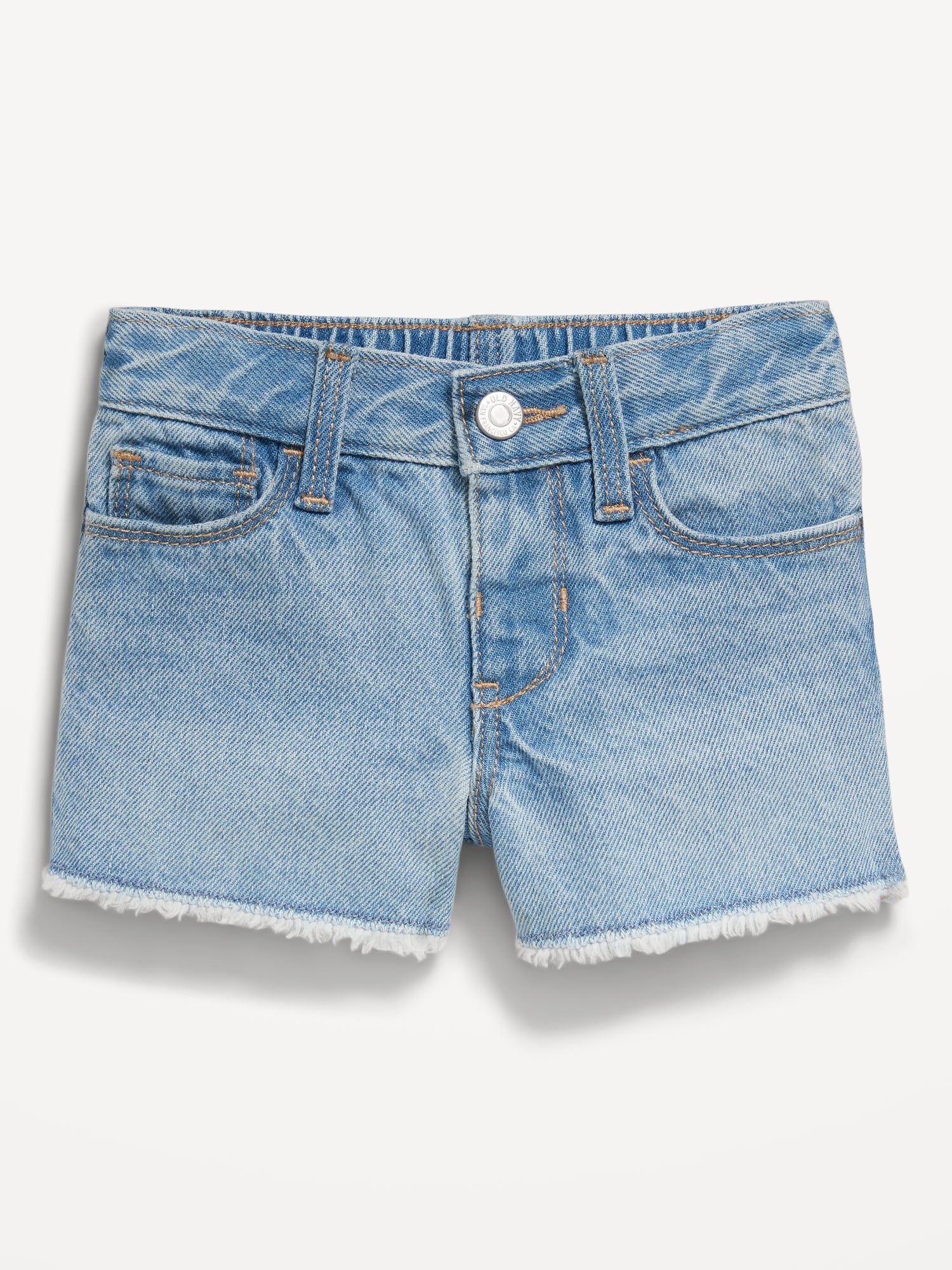 Frayed-Hem Jean Shorts for Baby