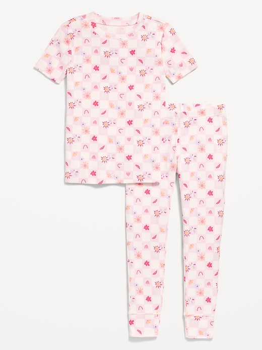 Voir une image plus grande du produit 2 de 4. Pyjama ajusté à motif pour Fille