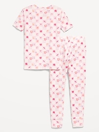 Voir une image plus grande du produit 3 de 4. Pyjama ajusté à motif pour Fille