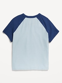 View large product image 4 of 4. CloudMotion Raglan-Sleeve T-Shirt for Girls