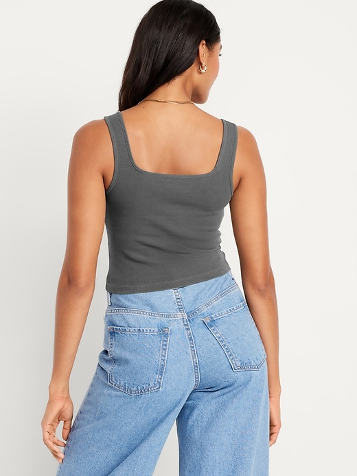 L'image numéro 2 présente Camisole ultra-courte pour Femme