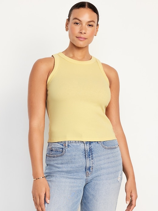 Image number 5 showing, Snug Crop Tank Top