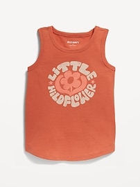 Image number 1 showing, Graphic Tank Top for Toddler Girls