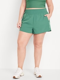 Extra High-Waisted Run Shorts -- 3-inch inseam