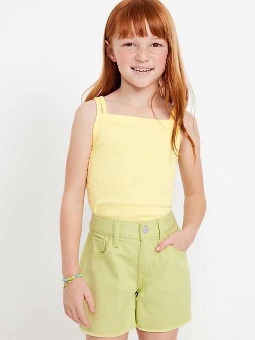 Voir une image plus grande du produit 1 de 3. Camisole ajustée à smocks pour Fille