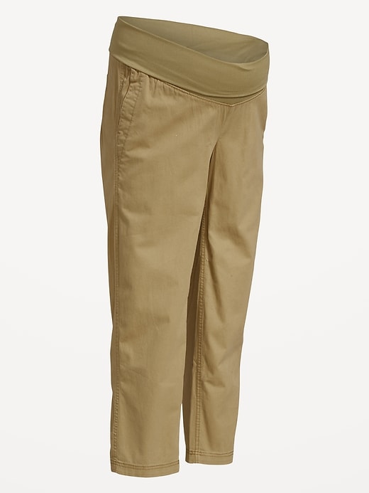 Image number 6 showing, Maternity Rollover-Waist OGC Chino Pants